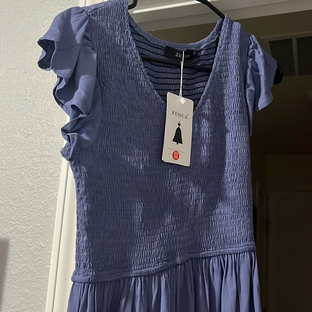 Medium Sky Blue Dress